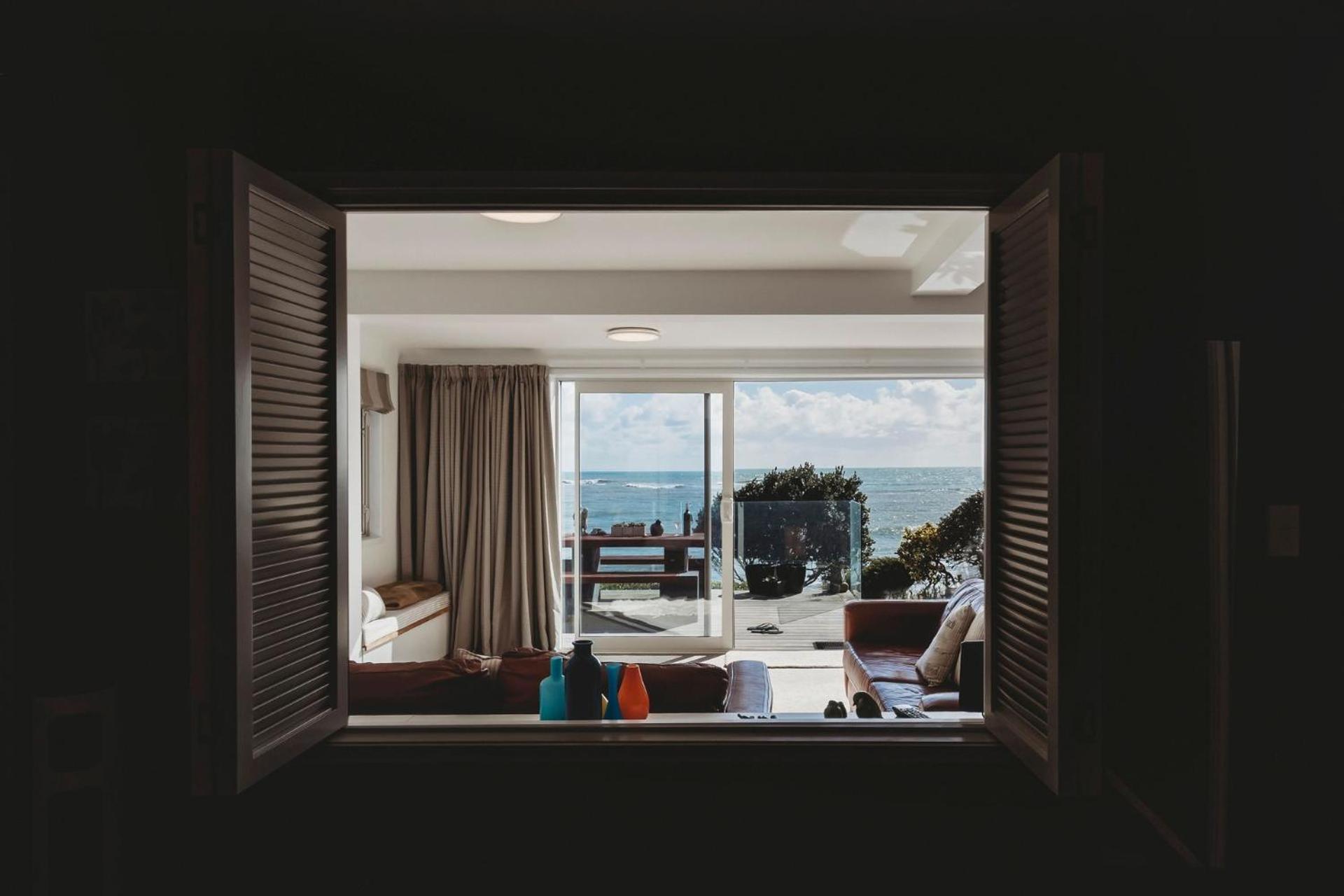 Te Moana Waterfront Apartment Ню Плимут Екстериор снимка