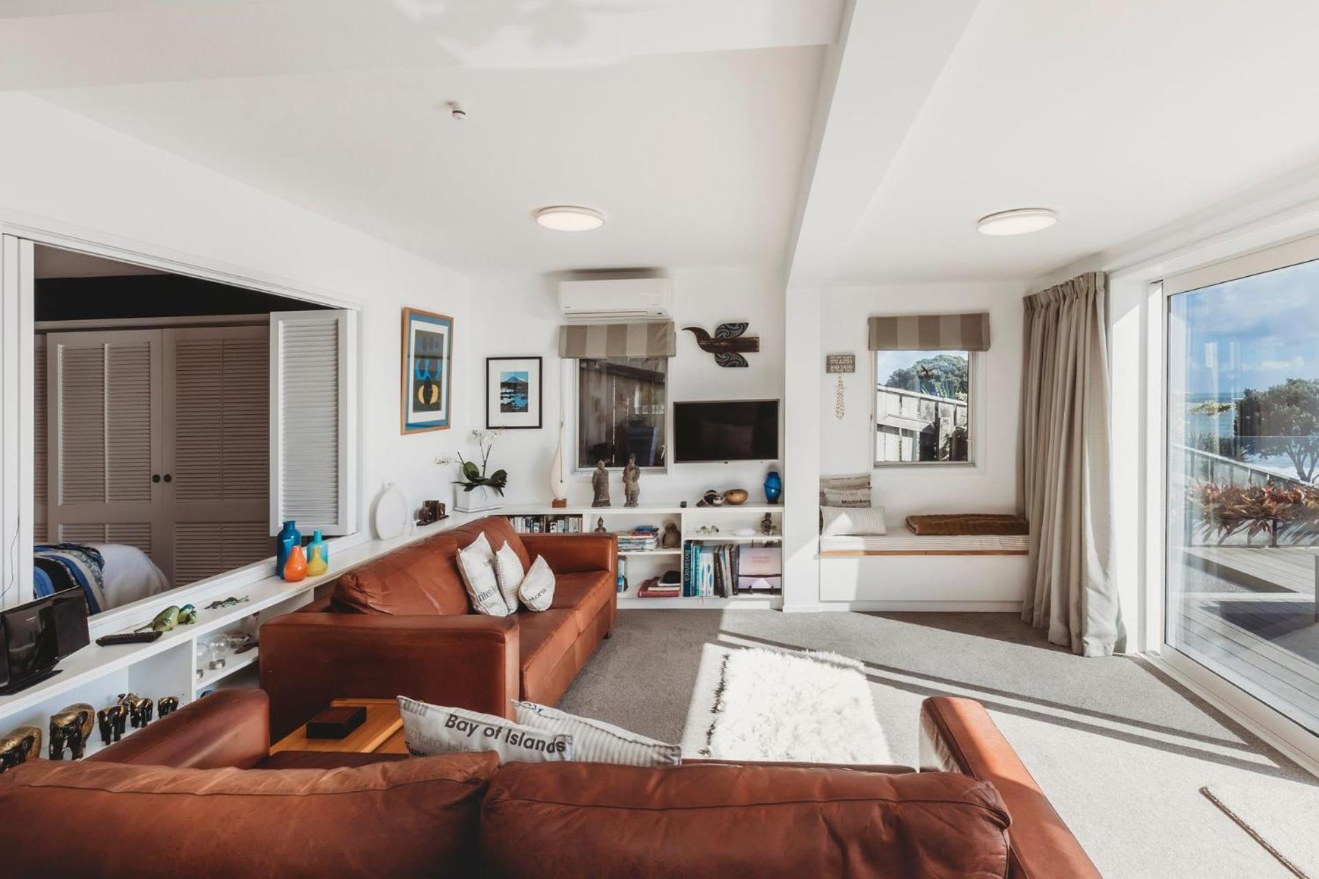 Te Moana Waterfront Apartment Ню Плимут Екстериор снимка